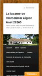Mobile Screenshot of immobilier-anet.com